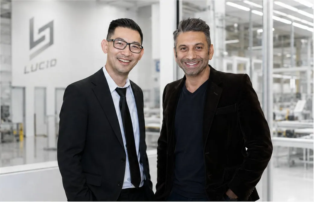Salman Ebrahim and Edmund Chin, co-founders of Lucid Corp.